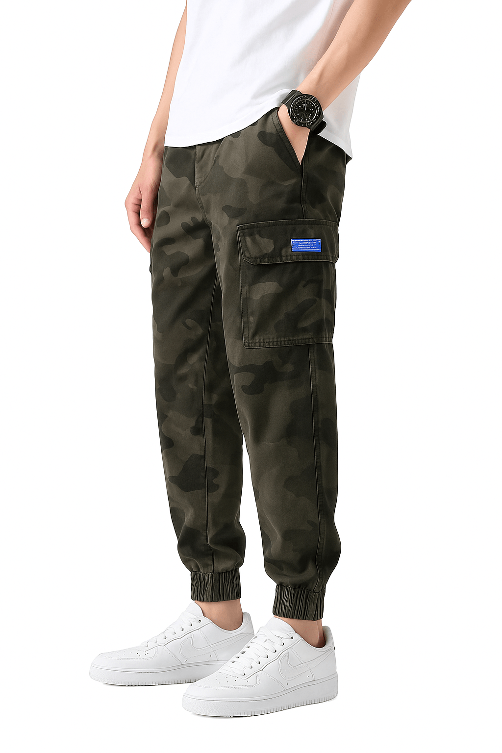 Pantalon Cargo Militaire Vert | Cargonomix