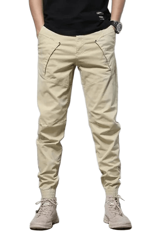 Pantalon Cargo Multi Poches Beige | Cargonomix