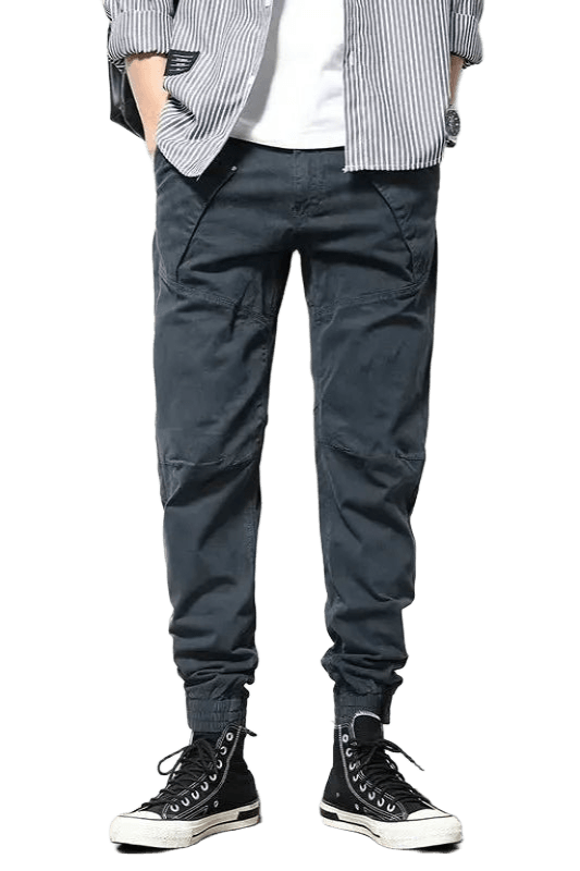 Pantalon Cargo Multi Poches Gris | Cargonomix