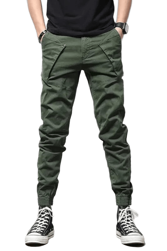 Pantalon Cargo Multi Poches Vert | Cargonomix