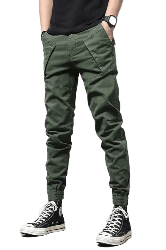 Pantalon Cargo Multi Poches Vert | Cargonomix