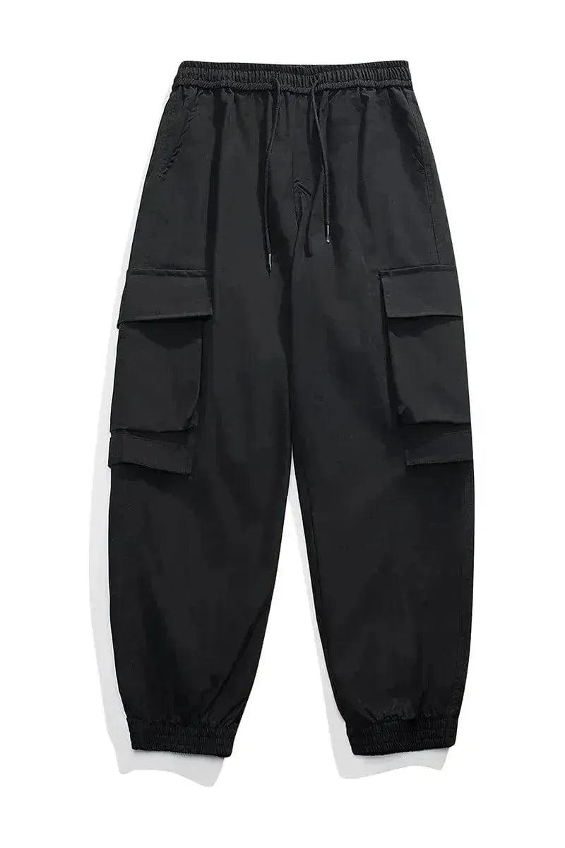 Pantalon Cargo Noir Vibe Large - Cargonomix