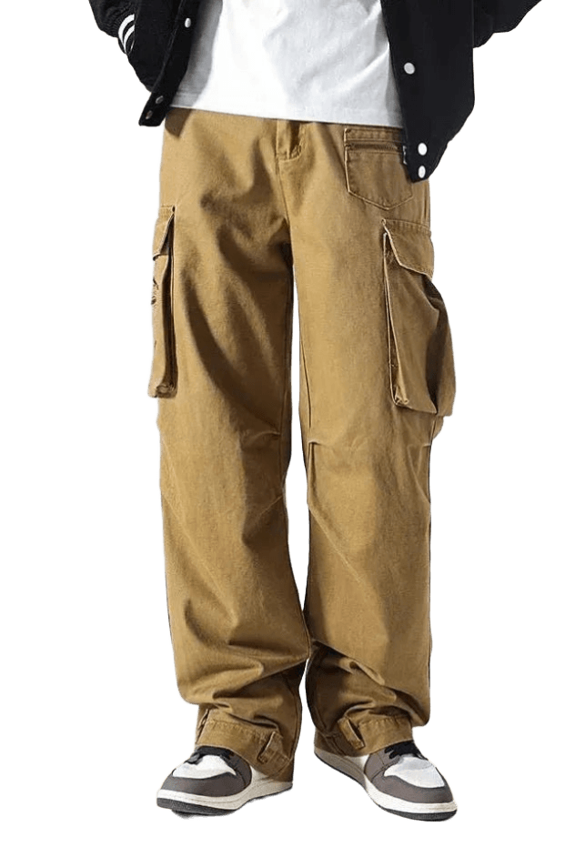 Pantalon Cargo Oversize Kaki | Cargonomix