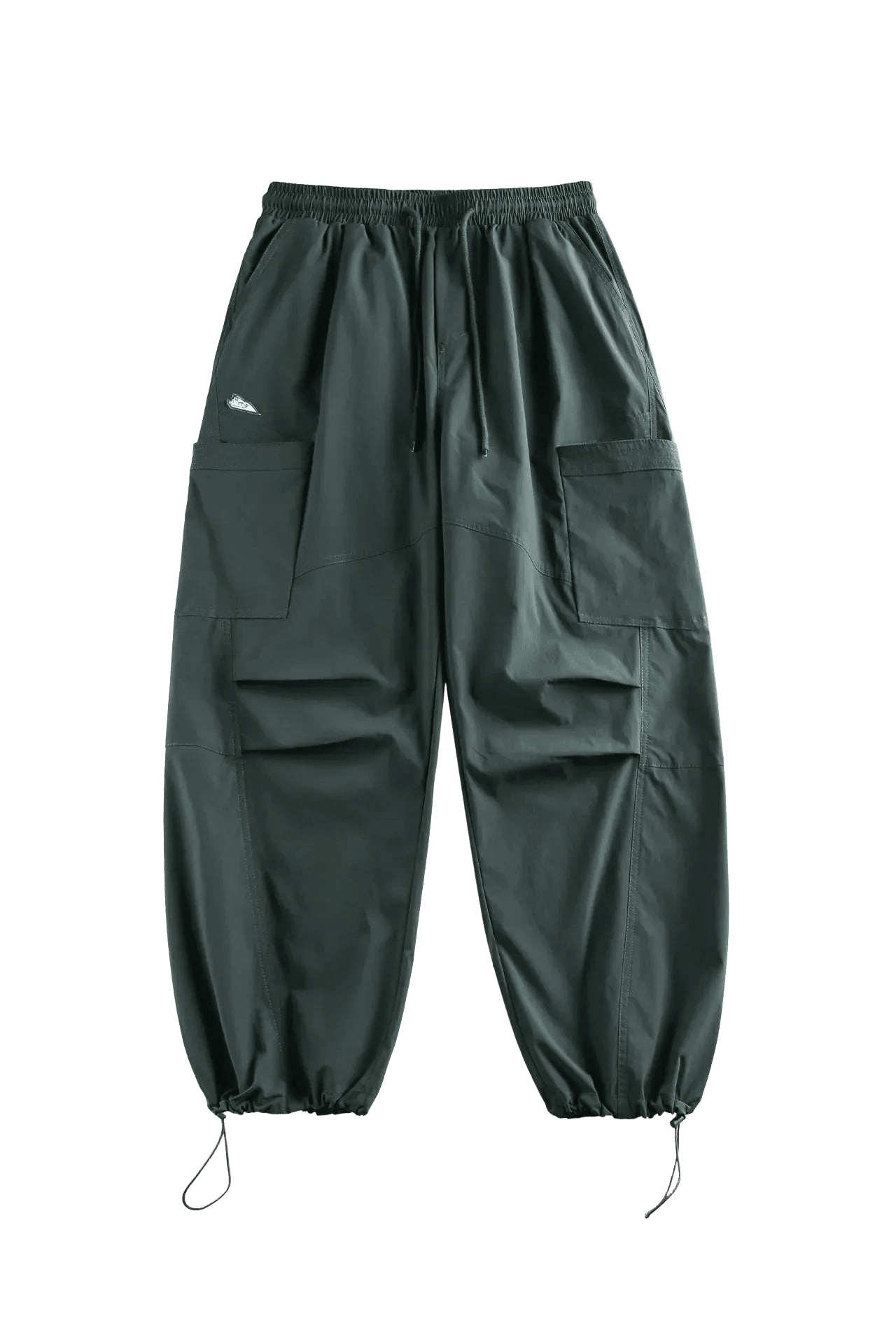 Pantalon Cargo Parachute Vert | Cargonomix