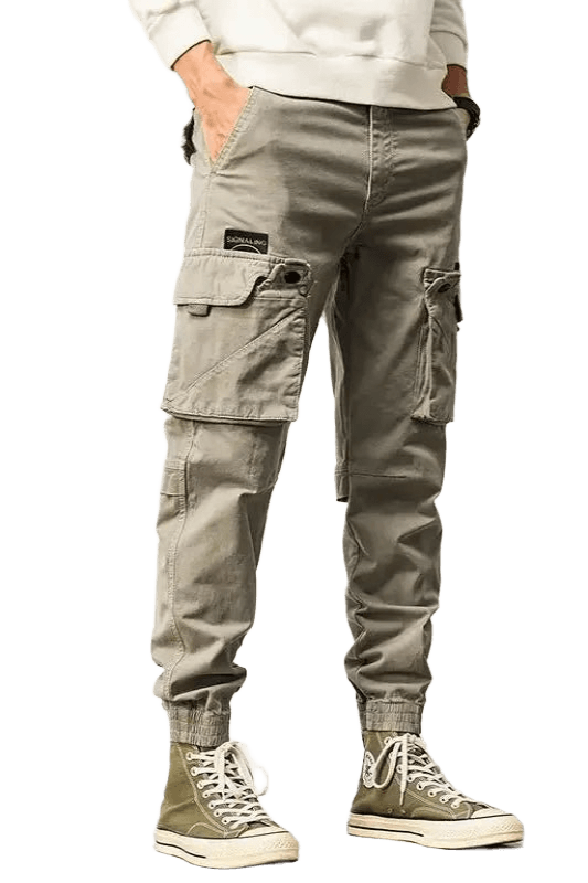 Pantalon Cargo Regular Beige | Cargonomix