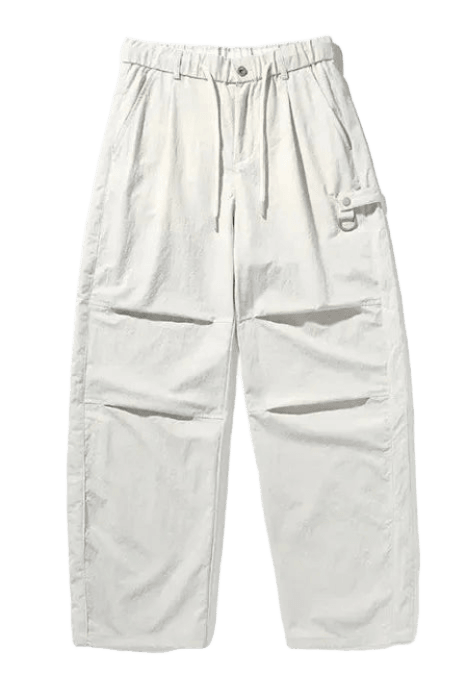 Pantalon Cargo Soie Blanc | Cargonomix