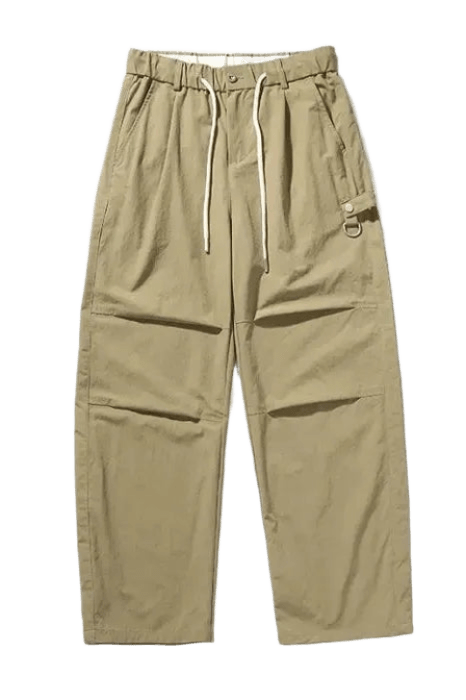 Pantalon Cargo Soie Kaki | Cargonomix
