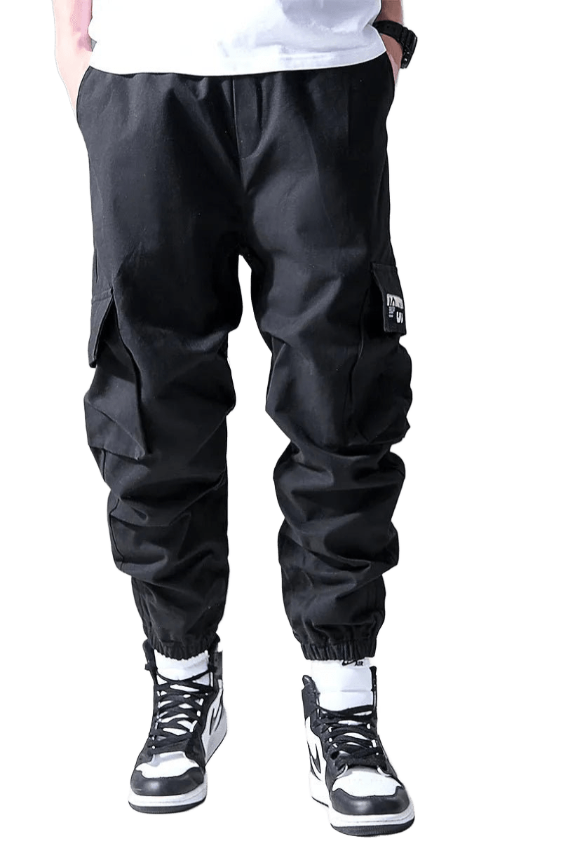 Pantalon Cargo Streetwear Noir | Cargonomix