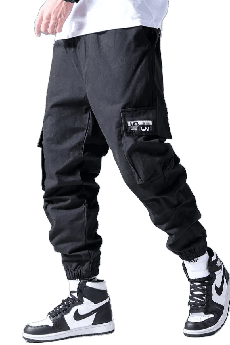 Pantalon Cargo Streetwear Noir | Cargonomix