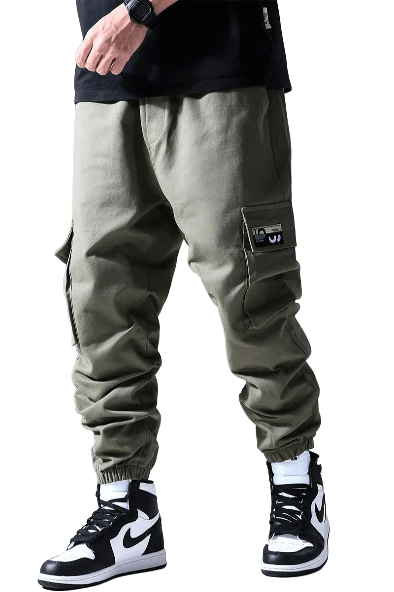 Pantalon Cargo Streetwear Vert | Cargonomix