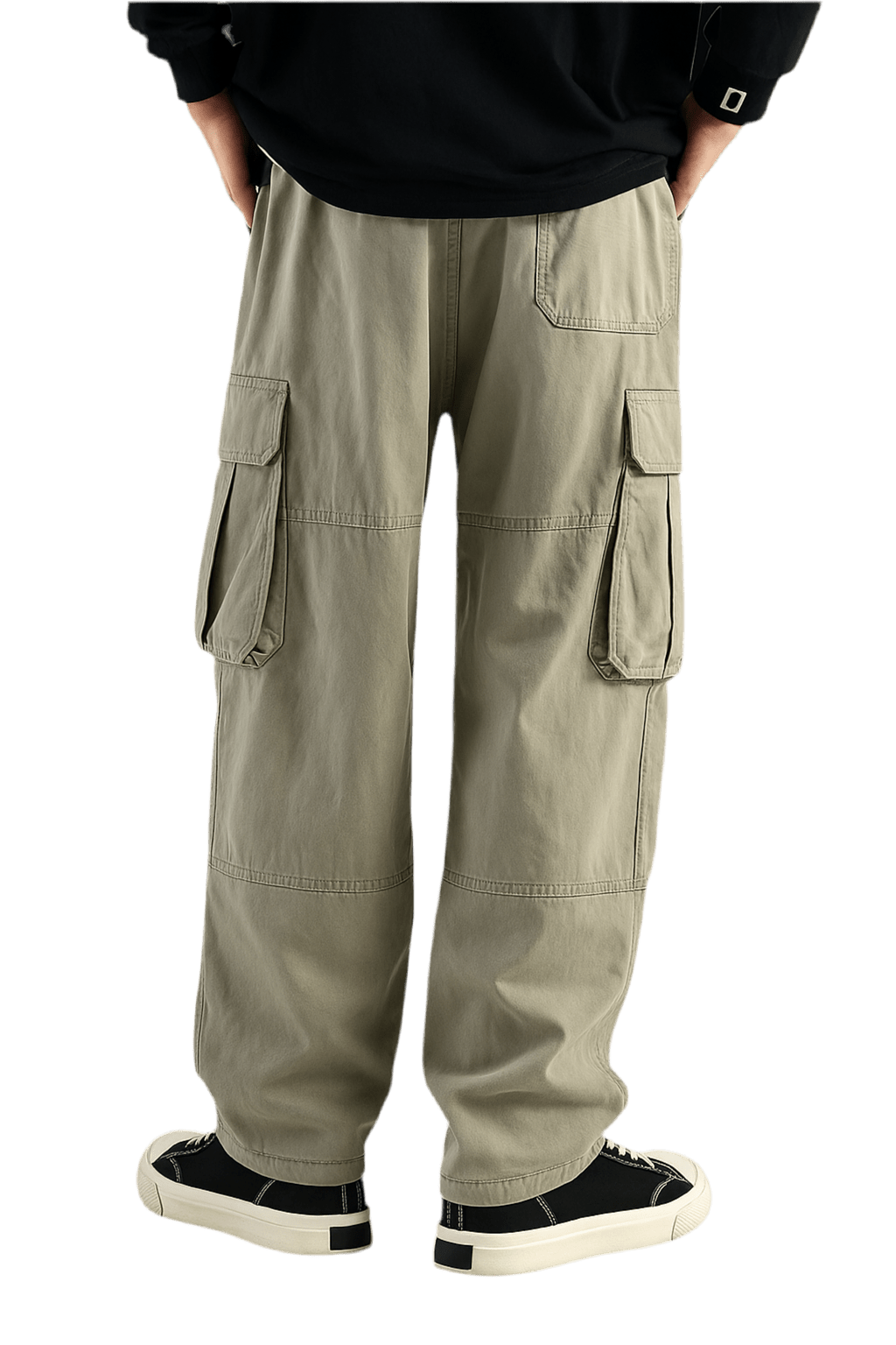 Pantalon Cargo Tendance Beige | Cargonomix
