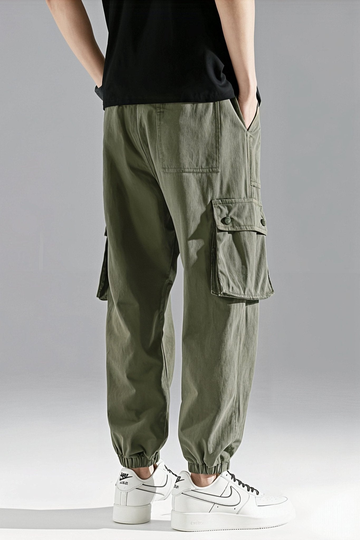 Pantalon Cargo Vert Baggy Street - Cargonomix