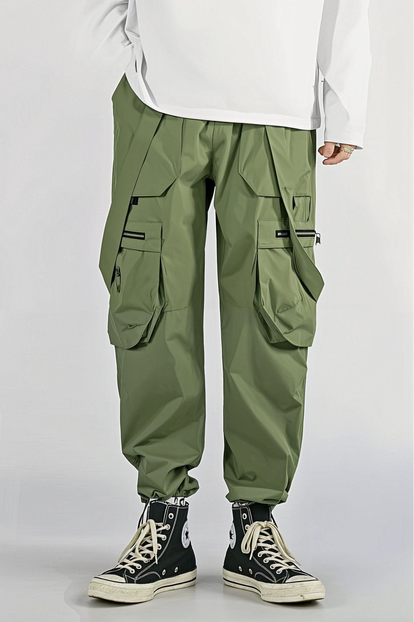 Pantalon Cargo Vert Kaki Baggy Homme - Cargonomix