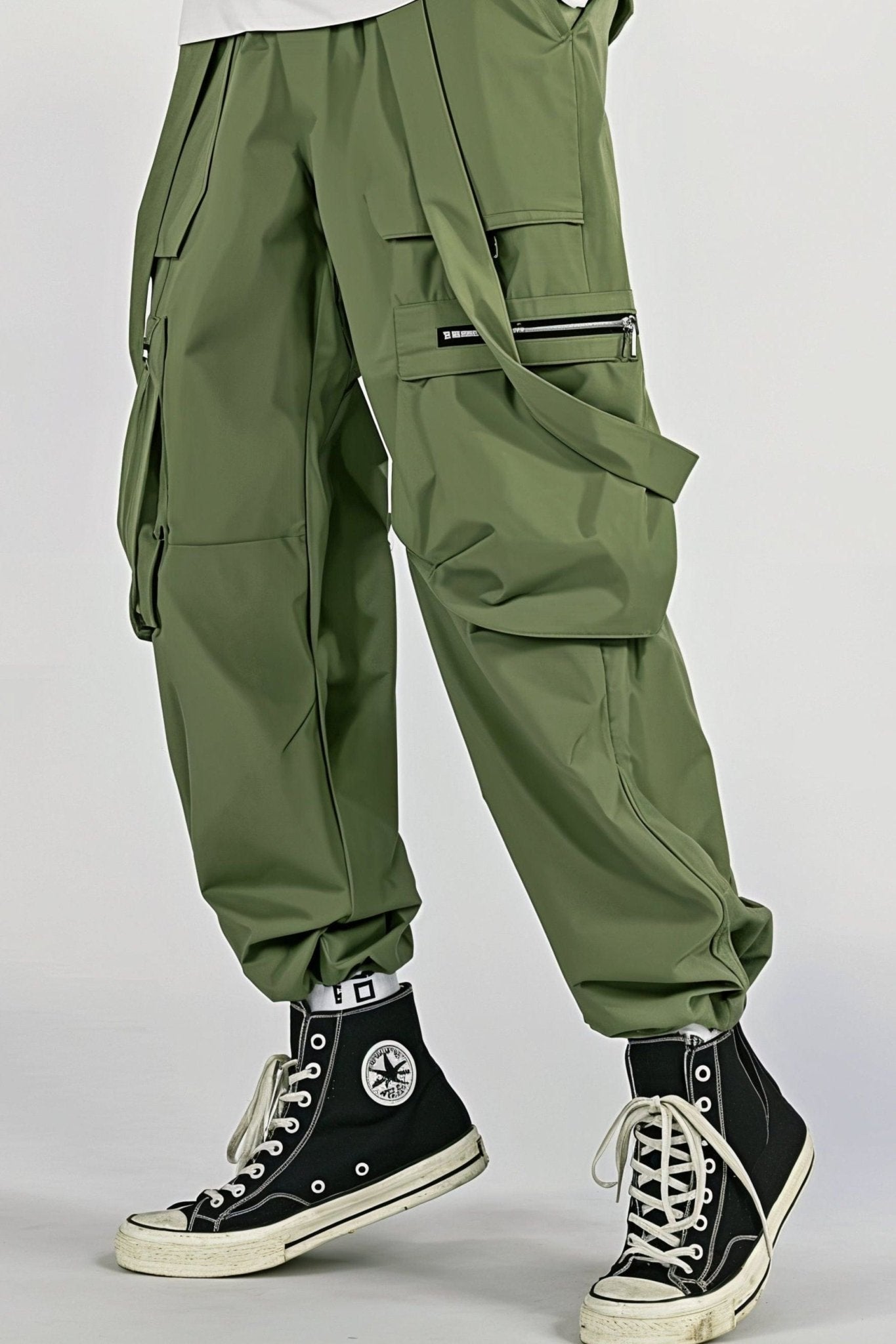 Pantalon Cargo Vert Kaki Baggy Homme - Cargonomix