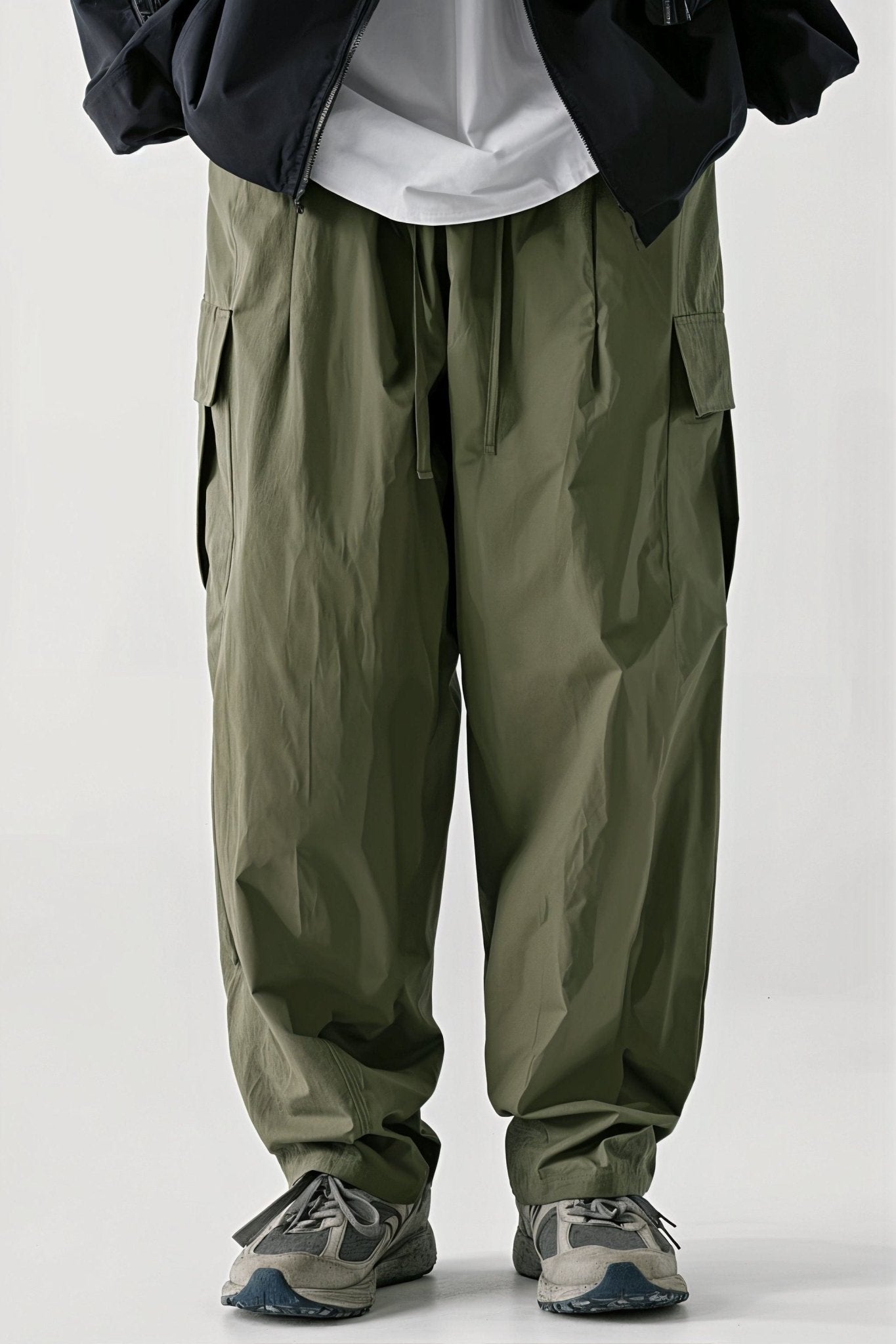 Pantalon Cargo Vert Olive Homme Large - Cargonomix