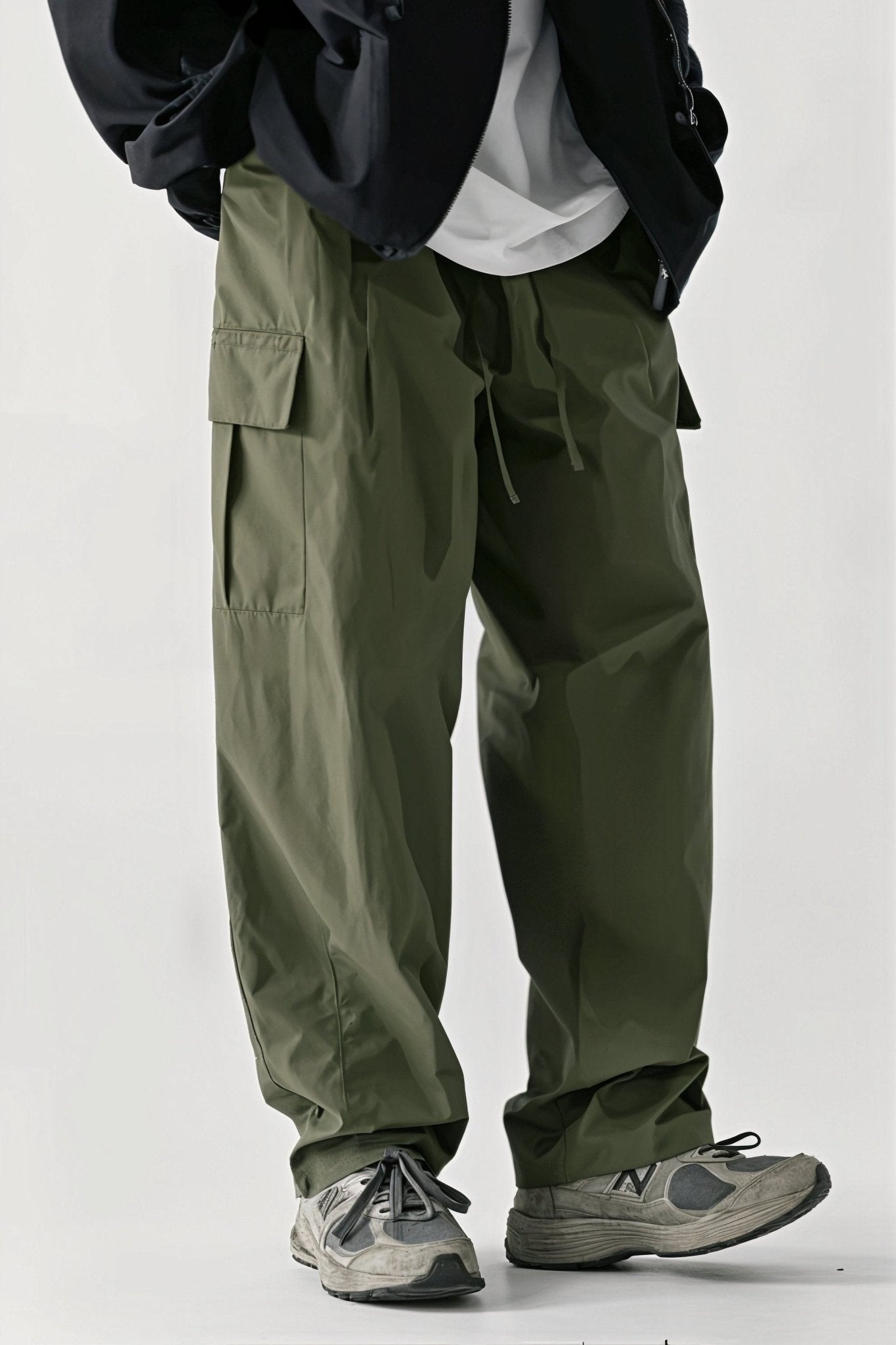 Pantalon Cargo Vert Olive Homme Large - Cargonomix