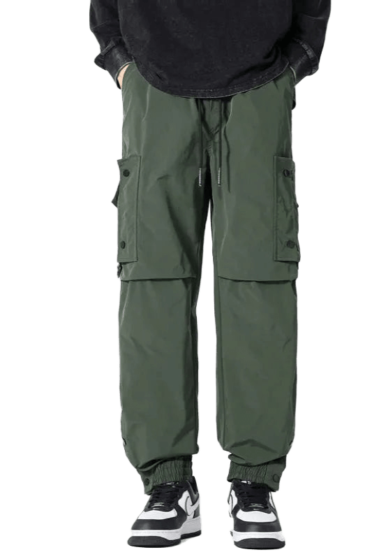 Pantalon Cargo Waterproof Vert | Cargonomix