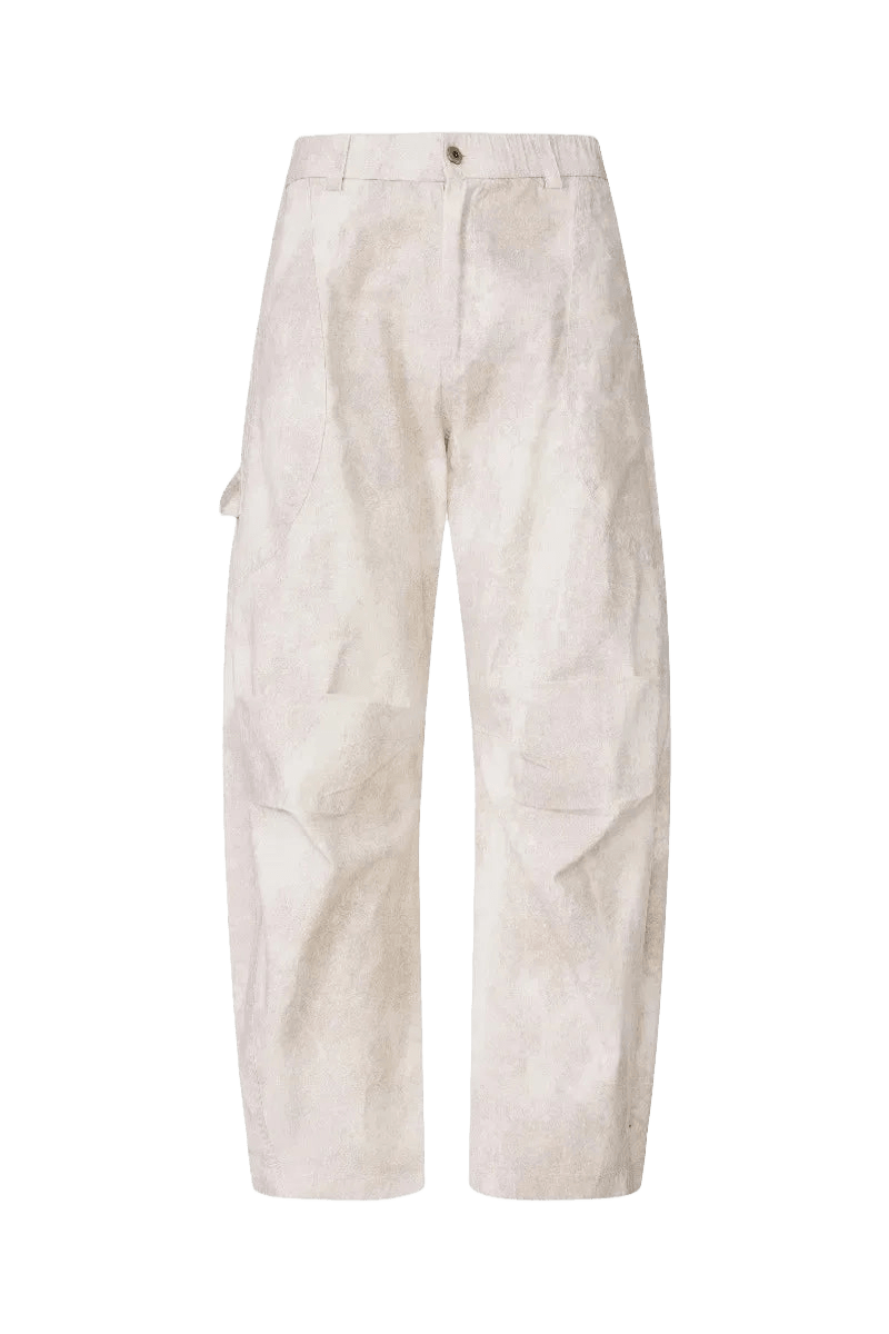 Pantalon Cargo Workwear Blanc | Cargonomix