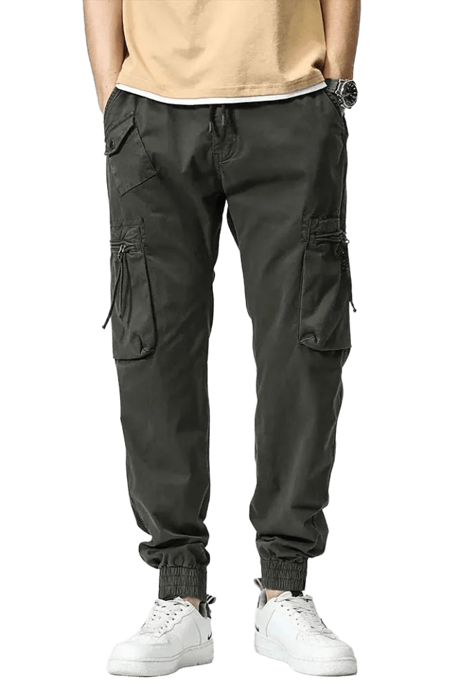 Pantalon Cargo Zippé Vert | Cargonomix
